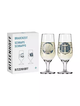 RITZENHOFF | Schnapsglas 2-er Set BRAUCHZEIT #1 und #2 Philip Harris 2023 | 